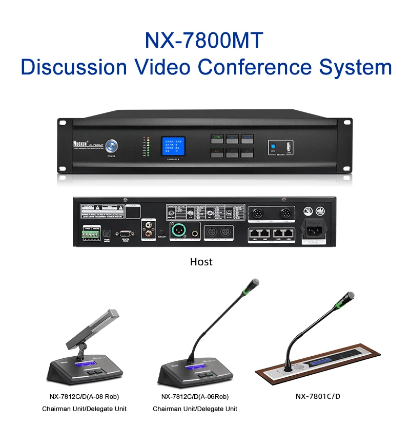 Wired Video Tracking Conference System Webcam Audio Conference Equipment Digital Video Conference Camera Microphone