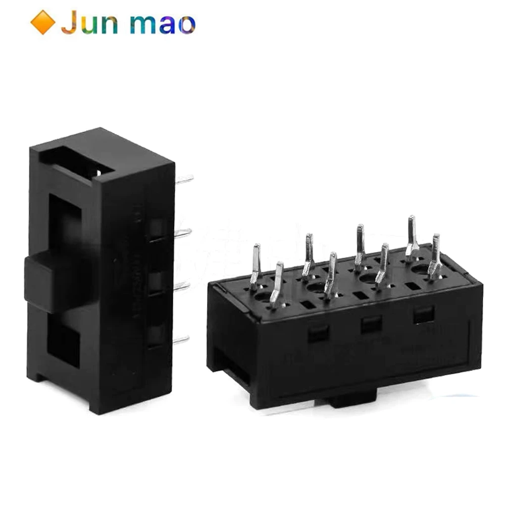 2pcs SS-23N02/8-pin 3-speed switch hair dryer accessories, power supply push handle switch, hot rod toggle switch