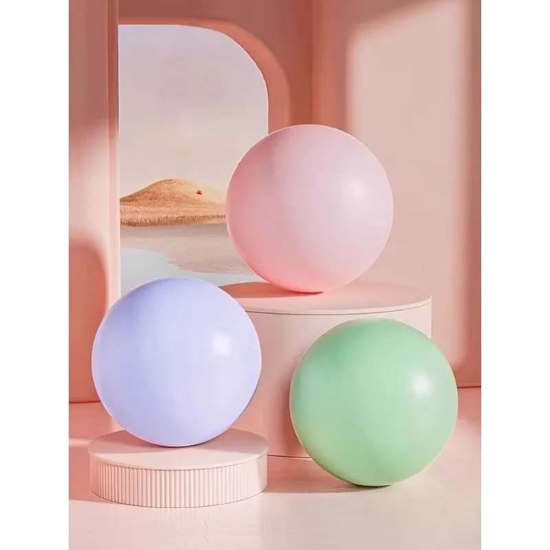 YTYIN Custom Matte Small Yoga Ball Barre Pilates Weight Balls Yoga Fitness Balance Mini Pilates Ball