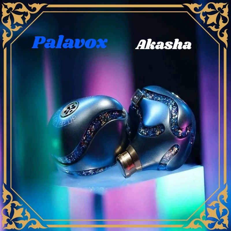 Ультрафлагманские наушники Palavox Akasha с динамическим железным электростатической костной проводимостью ручной работы с использованием традиционных методов.