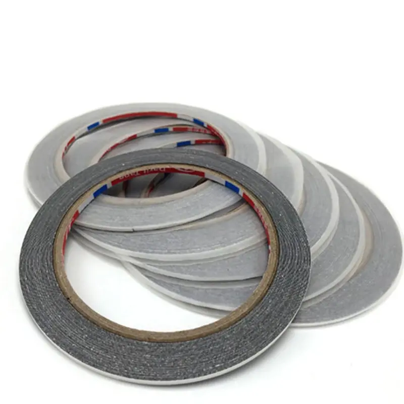 1Pc 2mm 3mm10M Sticker Double Side Adhesive Tape Fix For Cellphone Touch Screen LCD Mobile Phone Repair Tape