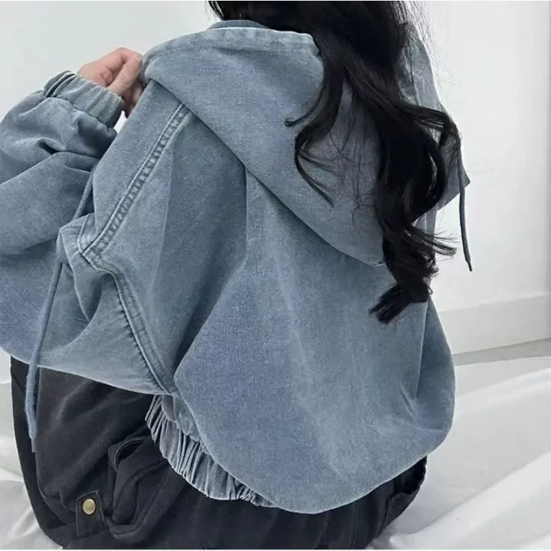 

Женская блузка с воротником-стойкой в стиле Y2K 2026, однобортная, в стиле Харадзюку ​ Винтажные свободные блузки в стиле гранж с рюшами и вышивкой цветов