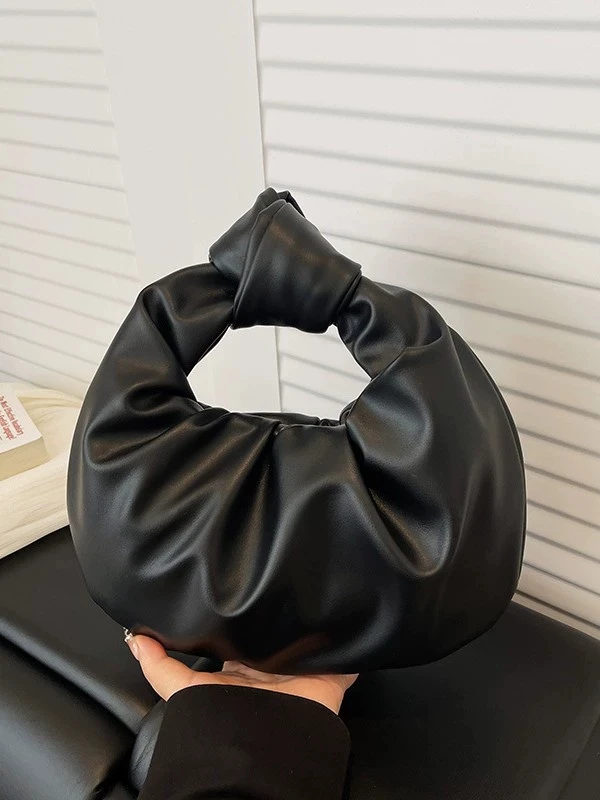 

2026 Korean Style Fashion Half-Moon Bag, New Summer Style, Soft Textured Women's Handbag, Fresh and Simple