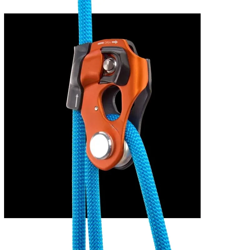 CT Handless Hand Lifter Rescue Rope Grabber One-way Pulley