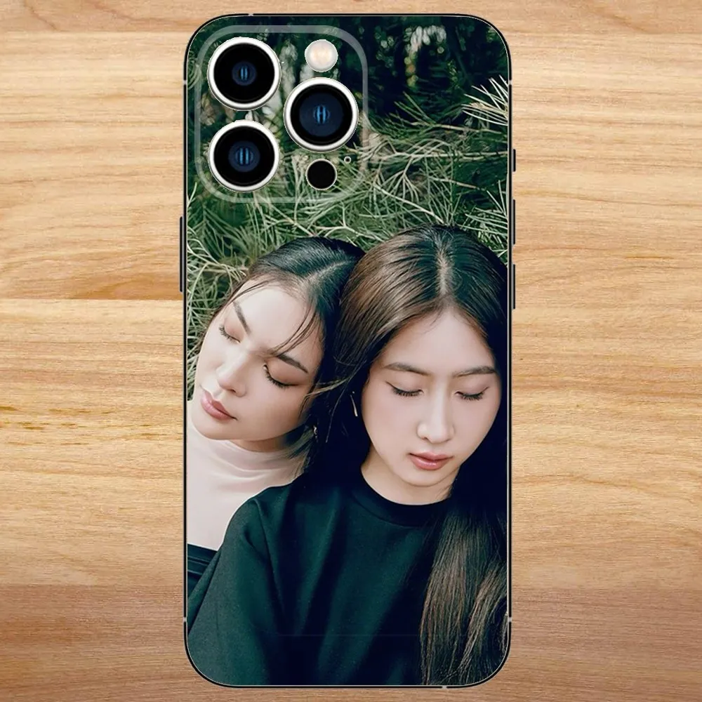 Faye Peraya Malisorn Phone Case For iPhone15,14,13,12,11,Pro,Max,Plus,Mini,X,XS,XR,8,7,6,S,Plus,SE Soft Black Case