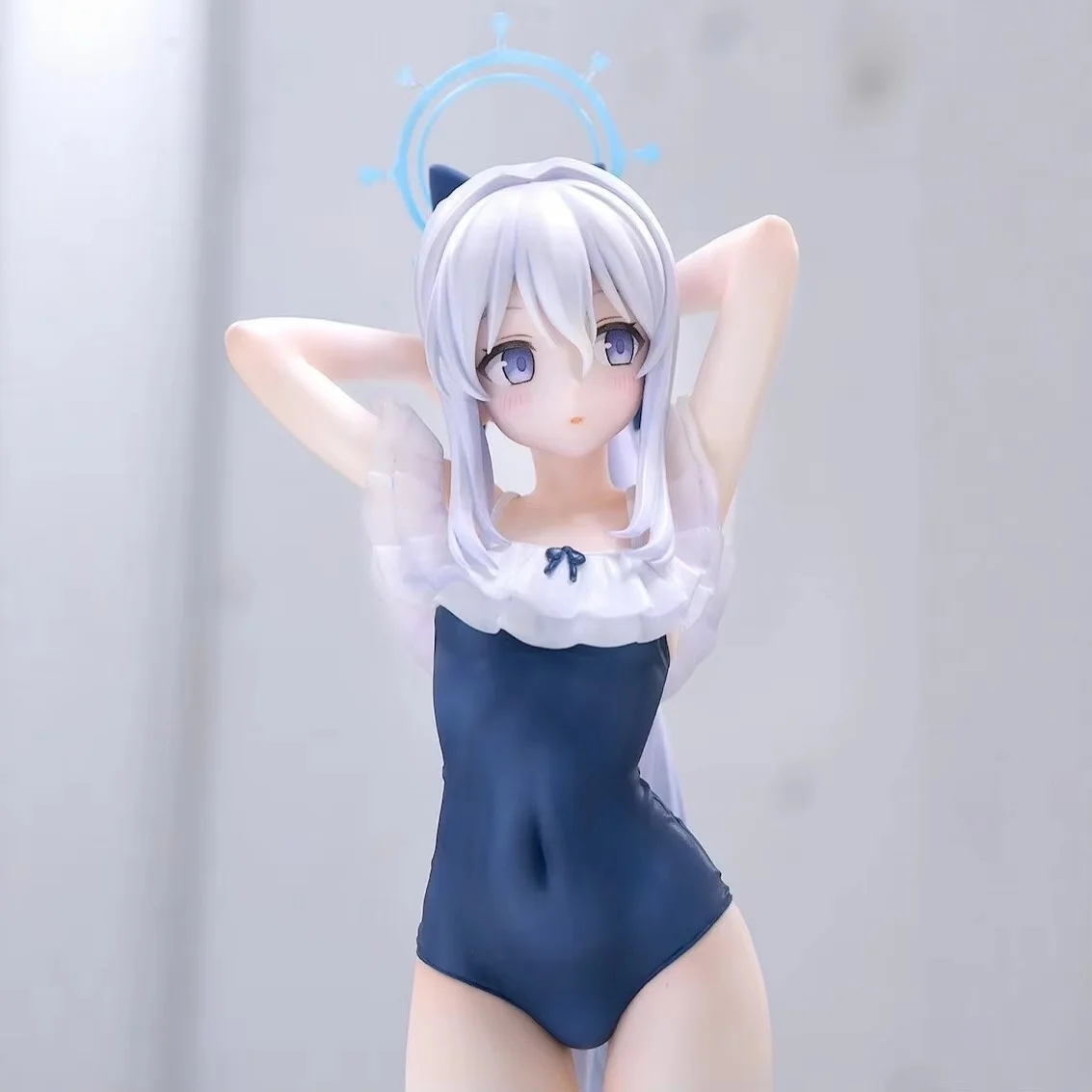 

Фигурка Blue Archive Цукиюки Мияко в купальнике: Красивая аниме-статуэтка для декора стола, коллекционная модель для фанатов аниме и игр