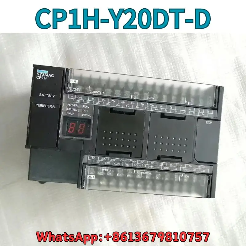 

Used PLC CP1H-Y20DT-D test OK Fast Shipping