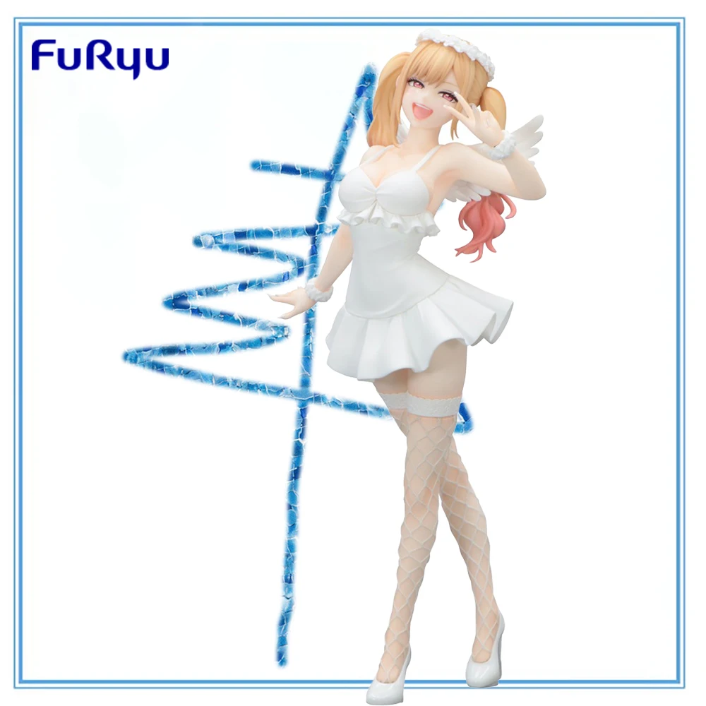 

100% оригинал FuRyu Bicute Pure Sono Bisque Doll Wa Koi O Suru Kitagawa Marin Collection Series Аниме Фигурка Модель Игрушки