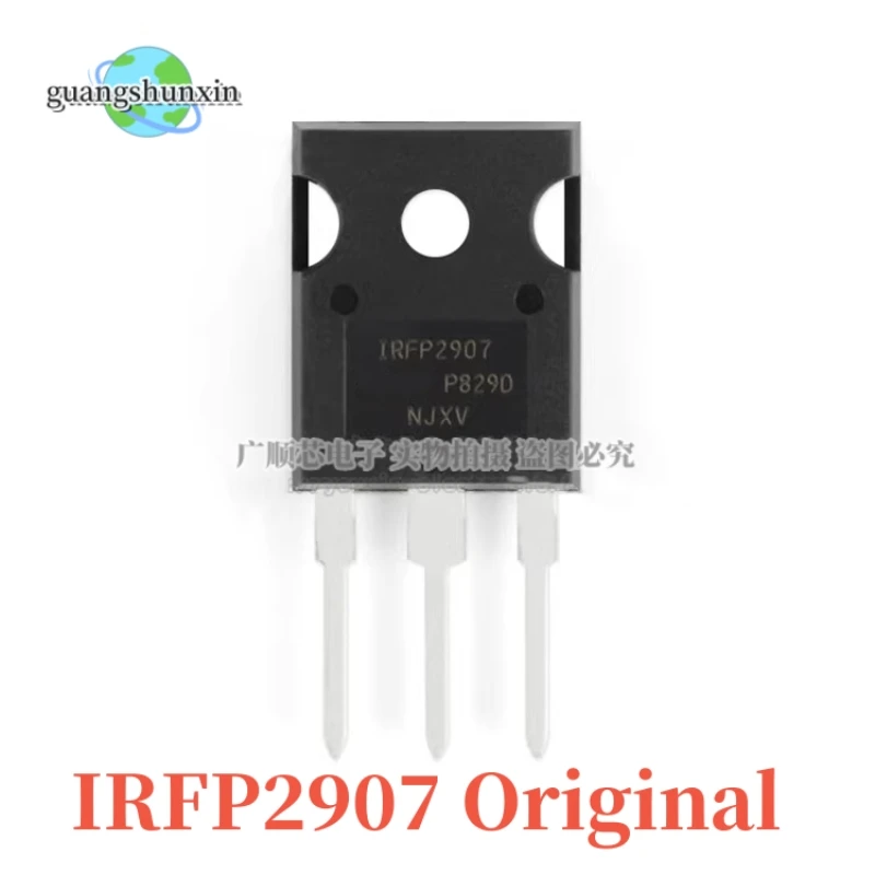 5PCS Original genuine IRFP2907PBF TO-247 N-channel 75V/209A inline MOSFET field-effect transistor