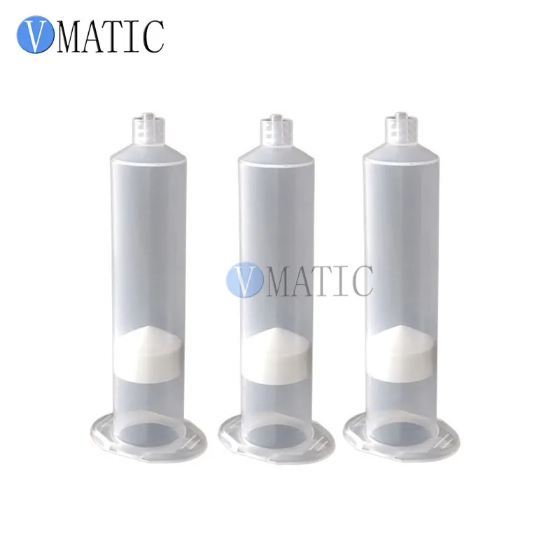 Free Shipping 30cc/ml US Style Dispenser Plastic Pneumatic Syringe Transparent Dispensing Syringes With Piston