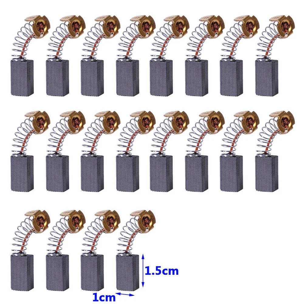 Imagem -05 - Reposição Cb103 da Escova 6*10*15 mm do Carbono dos Peças para Moedores Elétricos do Ângulo da Broca do Martelo Motores Ferramentas Elétricas Acessórios 20 Peças de