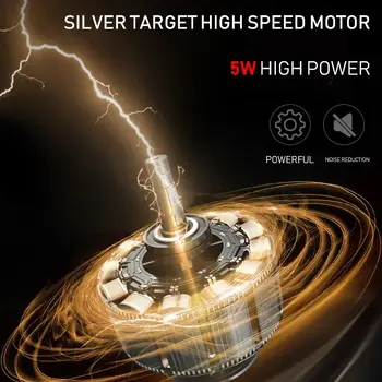 Kemei TX1 Celokovový elektrický holicí strojek pro muže, vlasy, vousy, dvojitě fóliovaný elektrický holicí strojek na plešatost 8 nejlepší prodej Kemei TX1 - №5