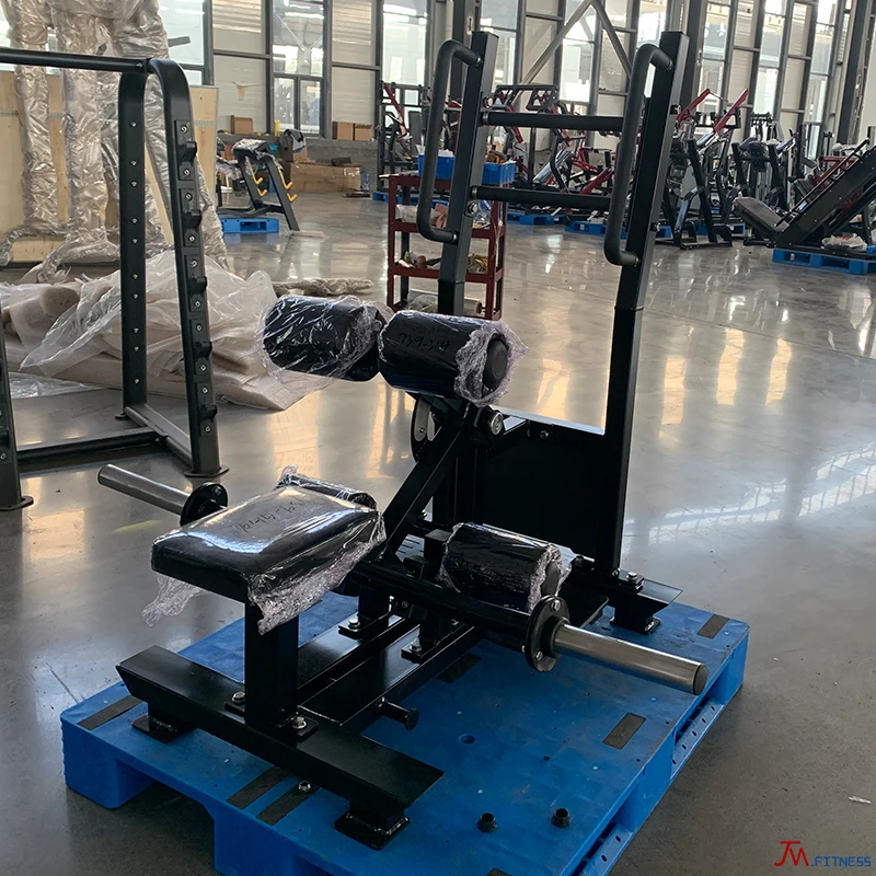 

Upgrade Exercise Commercial Fitness Gym Plate Loaded Standing Hip Thrust Glute Machine