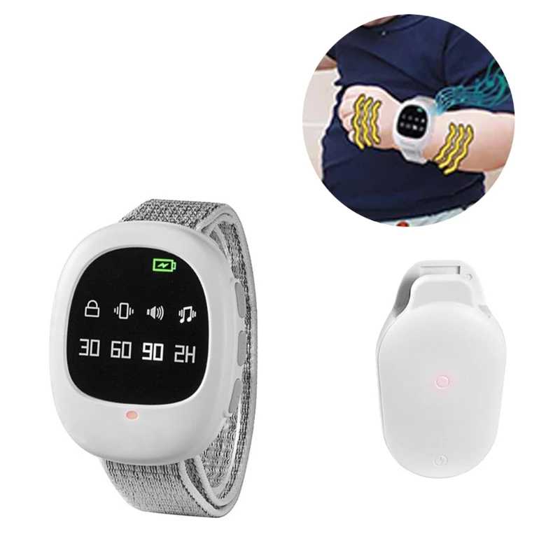 Pee Alarm Bedwetting Reminder Wireless Bedwetting Alarm Wireless Urine Wet Alarm Potty Training for Children Kid Elders