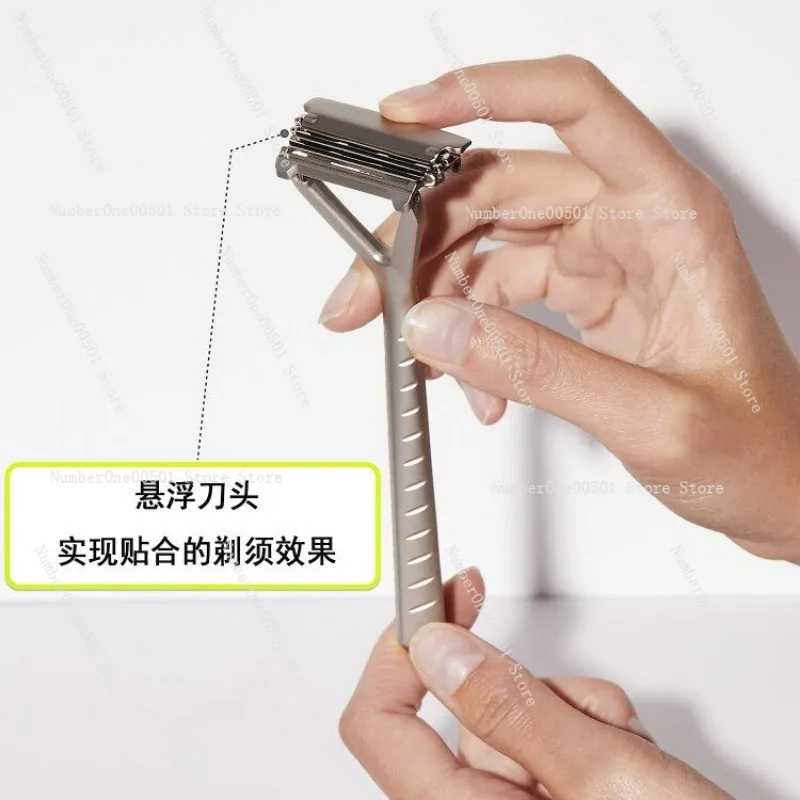 3 Layer Razor Replacement Blades Stainless Steel Shaver Head Shaving Tool