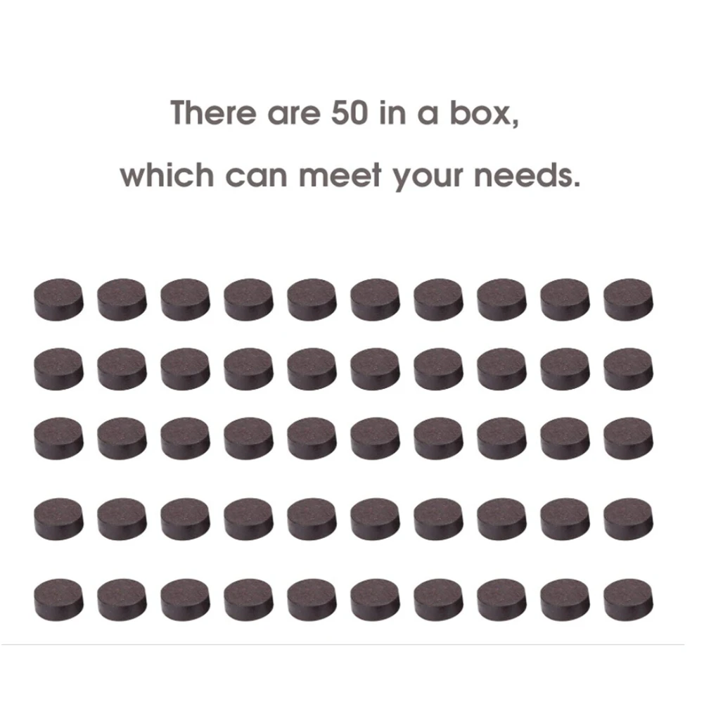

50 шт./кор. комплект головок для бильярдного клуба 13 мм, американская голова для снукера с девятью кием, черные головки с восемью стержней, хорошая стабильность