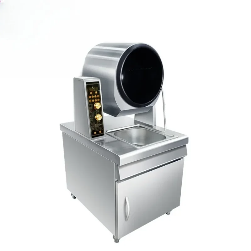 Hotel rice frying machine intelligent machine human, cooker wok gas automatic cooking machine restaurant intelligent cooking r