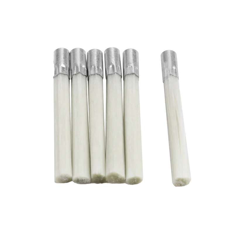 WCS-6Pcs Scratch Brush Refills,Watch Repair Cleaning Fiber Brush Replacement Tips For Watch Maintenance