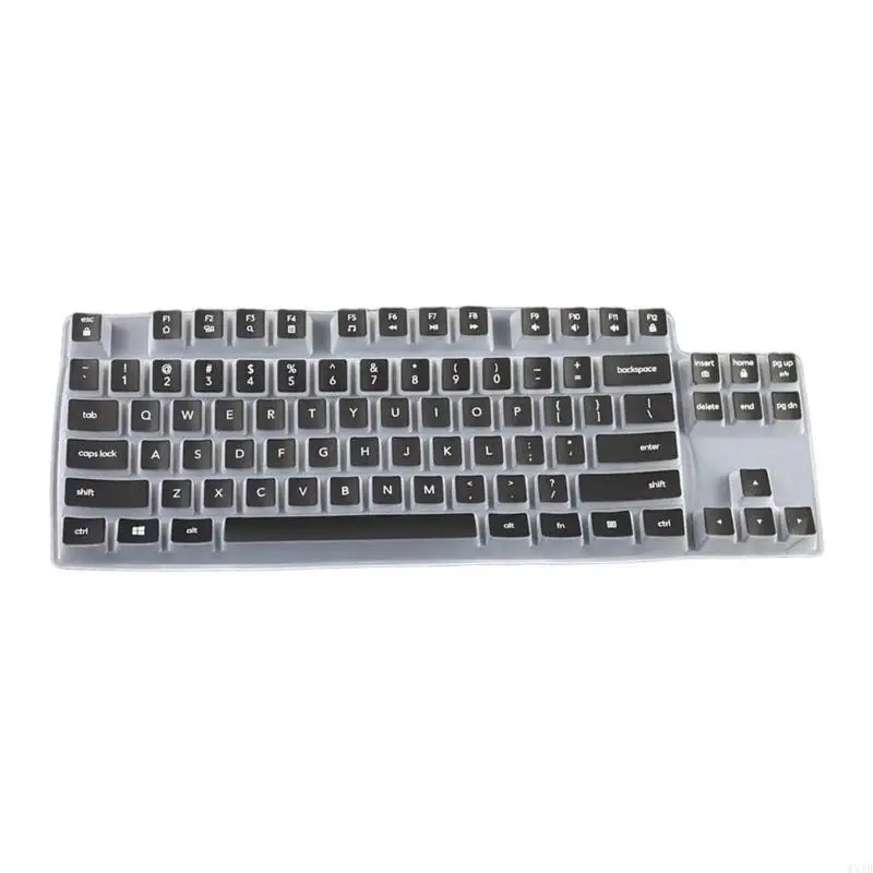 ラップトップキーボードカバープロテクターK835 K855シリコンキーボードフィルム透明皮膚保護アクセサリー