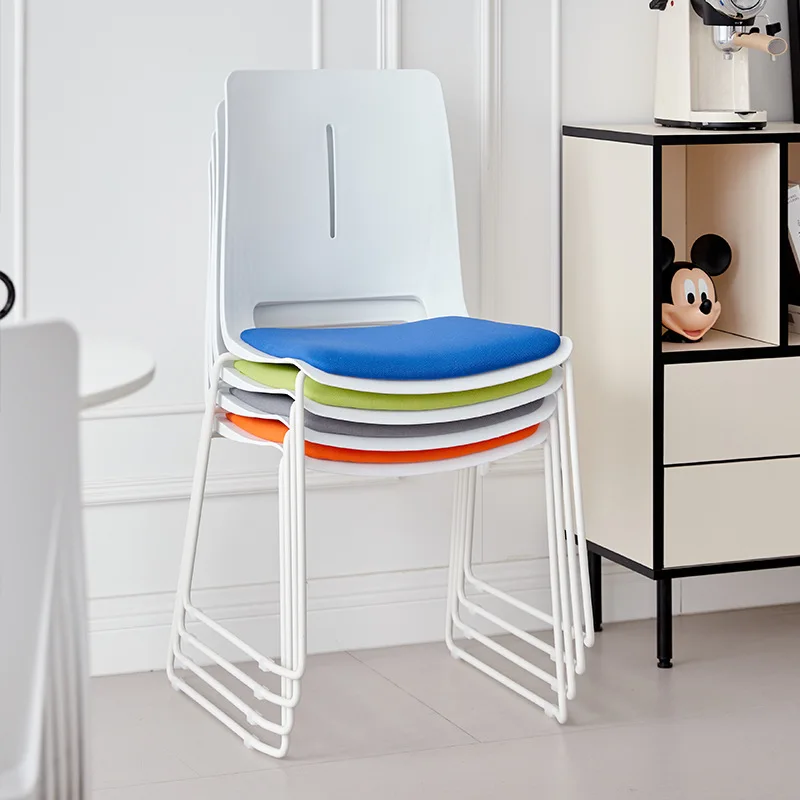 #Modern Design Stackable Conference Chairs For Office Living Room & Hotel Use Durable Plastic Commercial Furniture