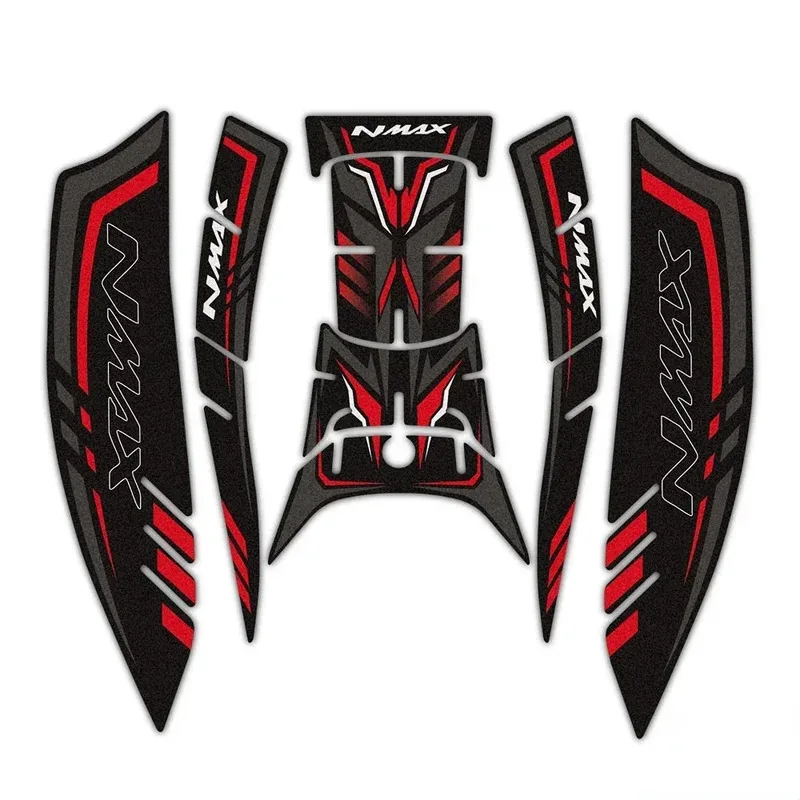 For NMAX155 NMAX 155 Motorcycle Bodywork Fairing Sticker Tank Pads Gas Knee Grip Traction Sticker Protector