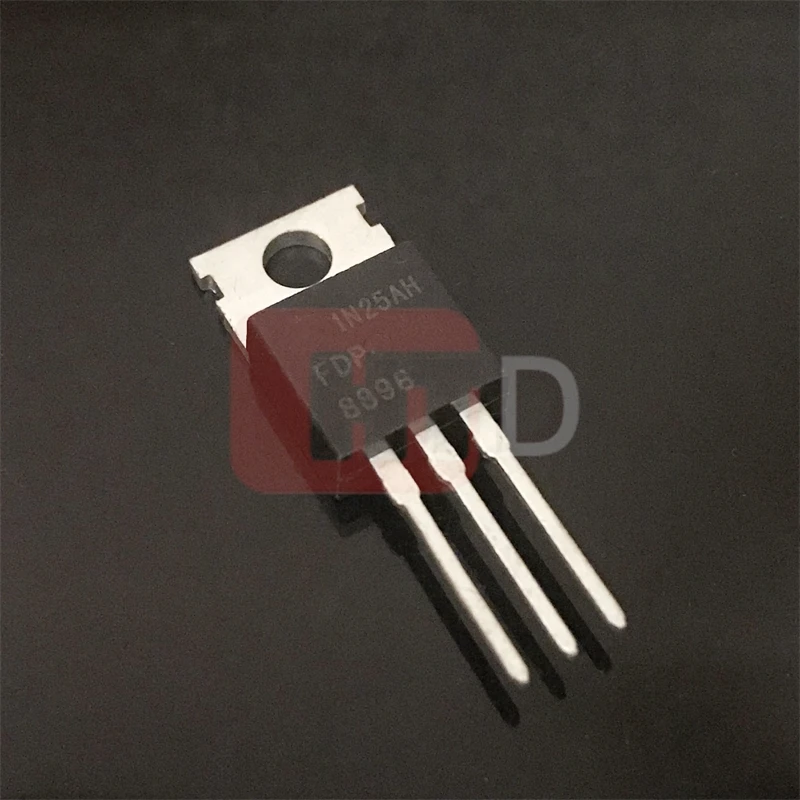 10pcs/lot FDP8896 TO-220 30V 92A In Stock