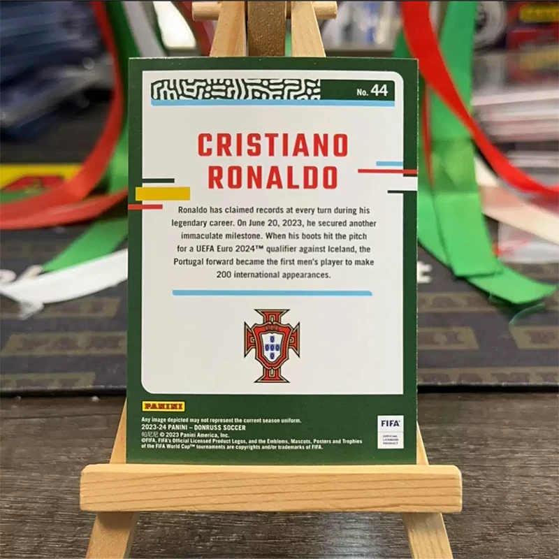 2023-24 Panini Football Ronaldo Ballsuperstar Limited Collection Card Suitable for Fan Collection Gift