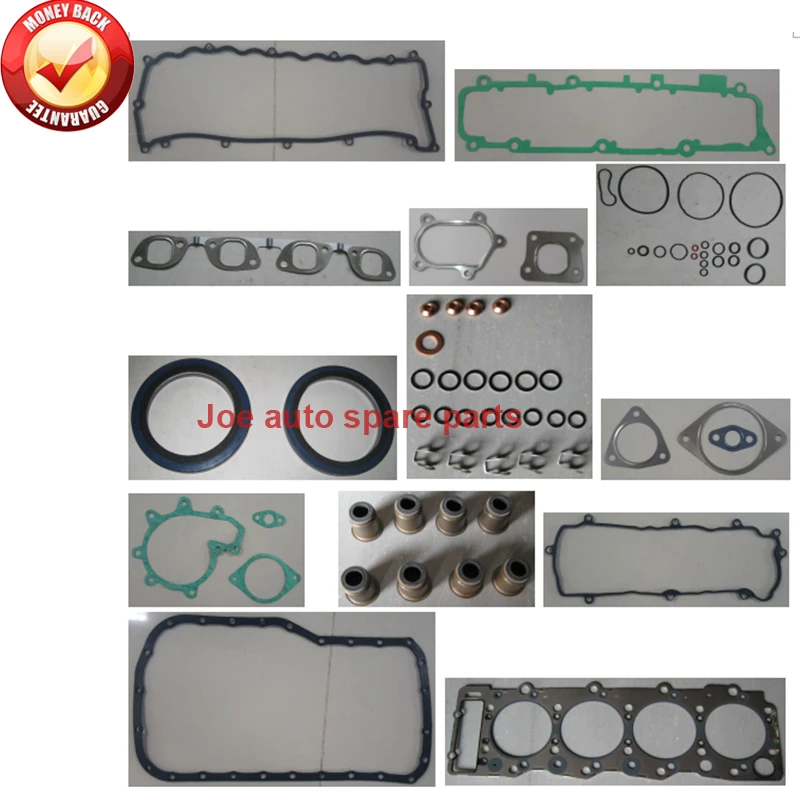 4HE1 4HE1XN  4HE1-XN Engine Full gasket set kit for Isuzu NPR400 4.75L 2003-