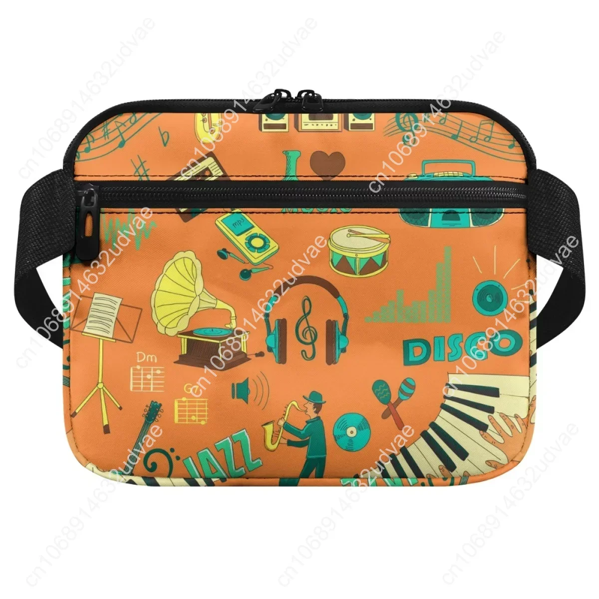 Music Instrument Designer Utility Fanny Pack Medical Nurse Organizer Adjustable Waist Strap Hip Bag for Stethoscopes Bandage New