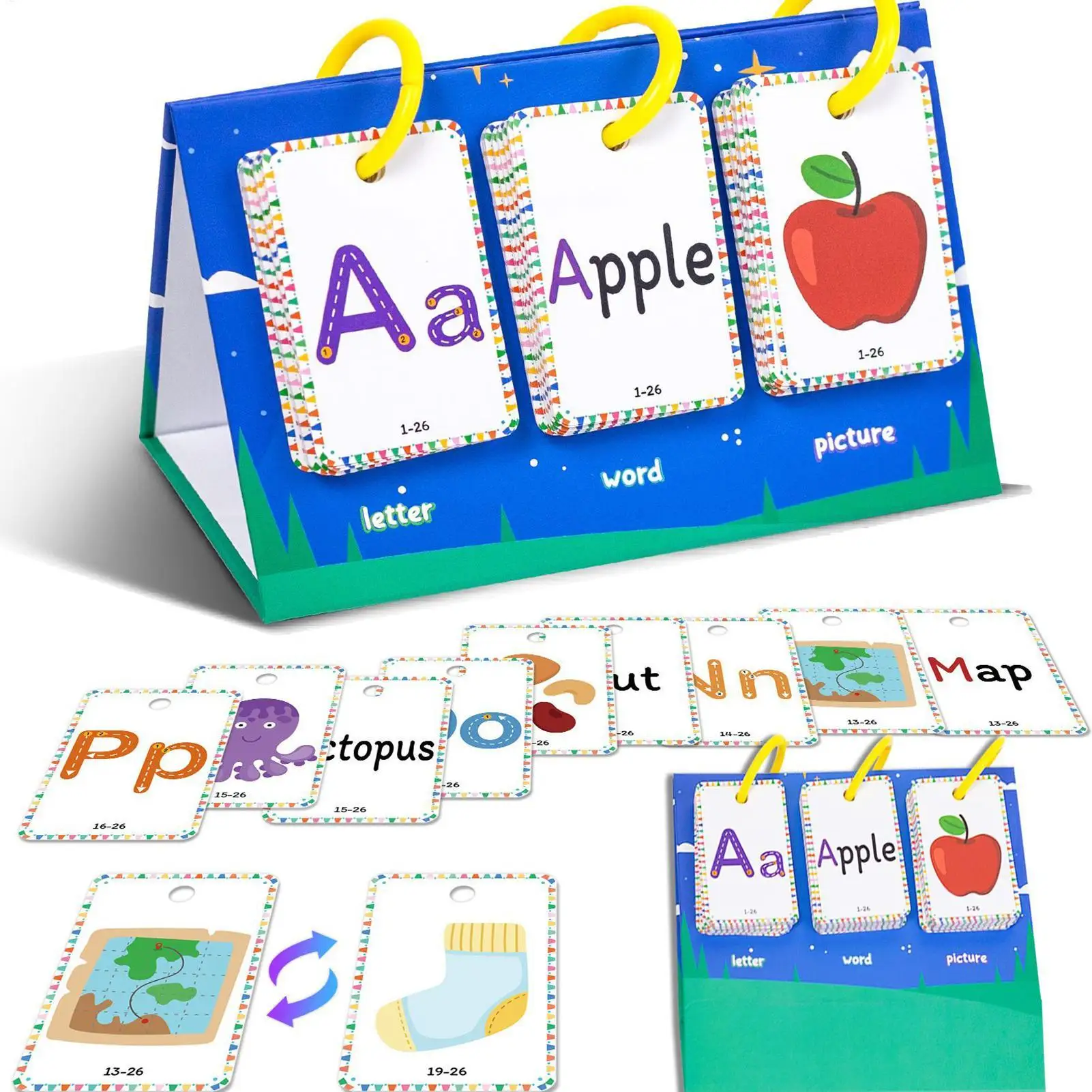 

Словарный запас, флэш-карты, образовательные красочные и забавные обучающие карты, портативная игровая игрушка для детей 3-8 лет, для девочек, для путешествий, дошкольников, мальчиков