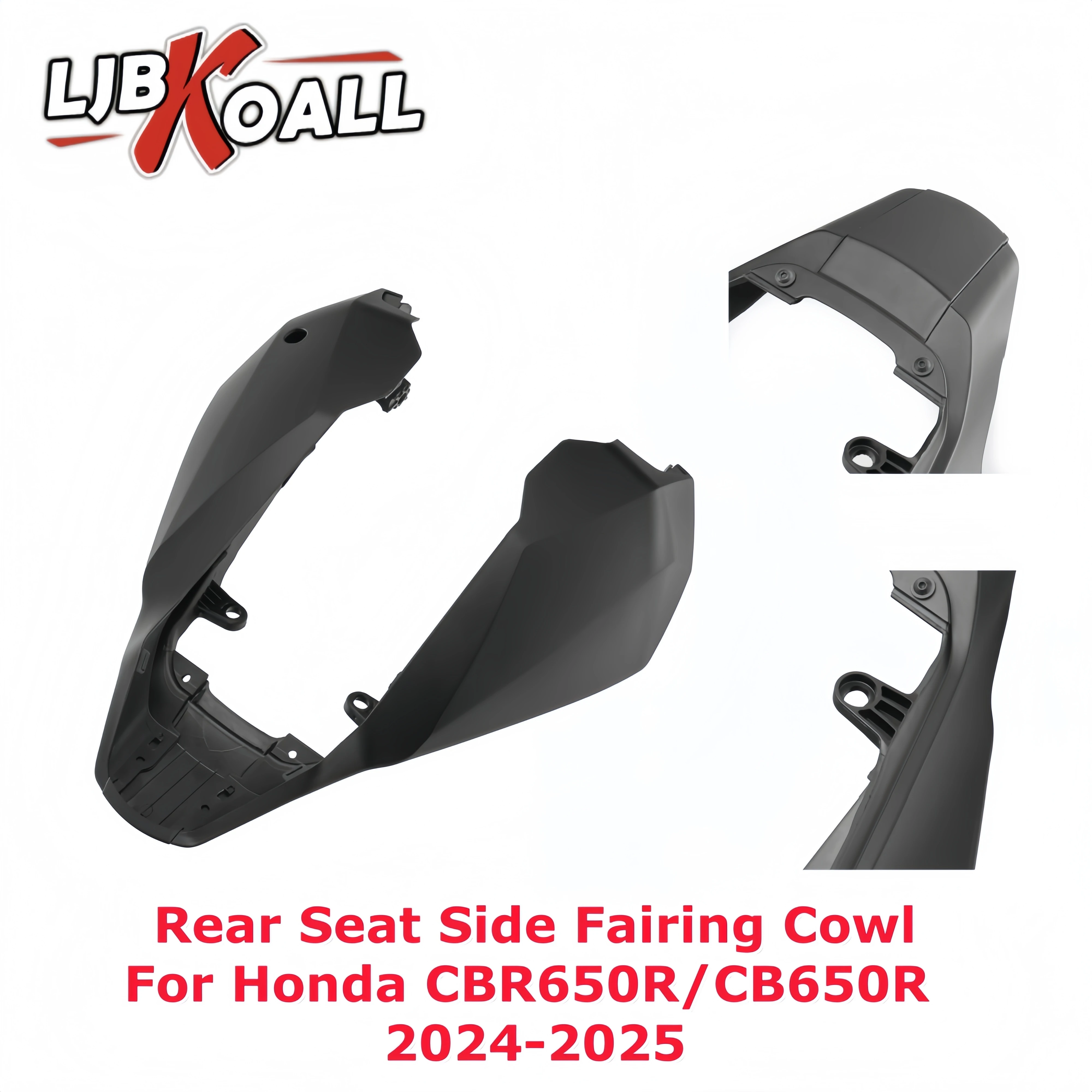 

For Honda CBR650R 2024-2025 Rear Seat Cover Side Fairing Cowl for CB650R CBR650R CBR 650R CB 650R Tail Light Upper Fairing Cowl