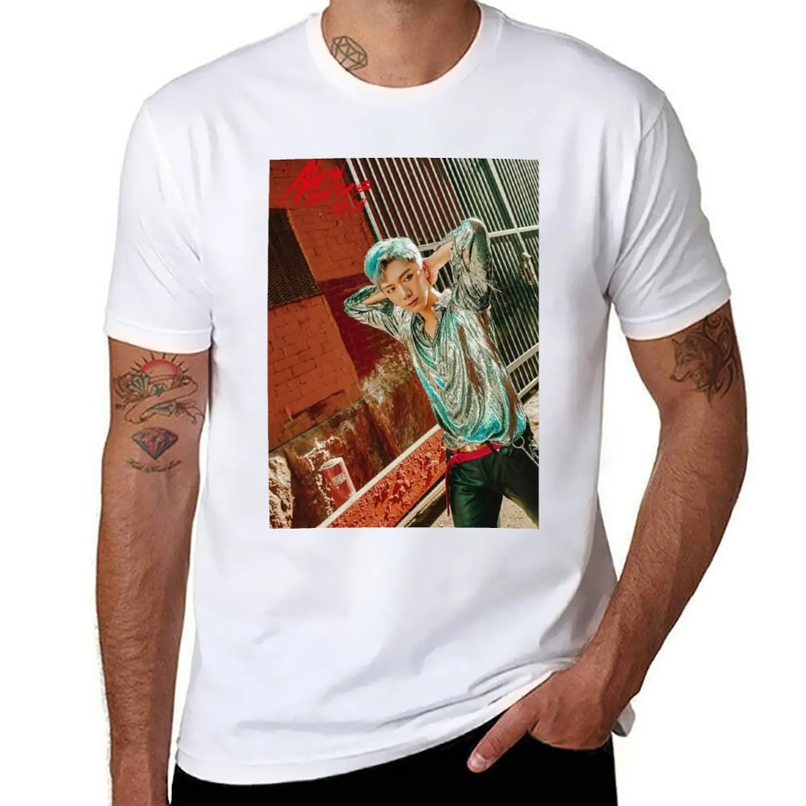 

New Heroes - Ten T-Shirt anime t shirts for man t shirt men 100% cotton luxury brand T-Shirt