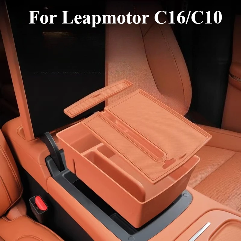 

For Leapmotor C16/C10 Armrest Storage Box, Under-Console Organizer, Interior Refit Accessories