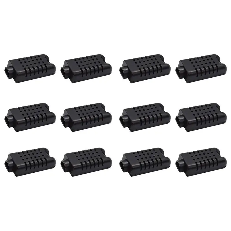 AA05 Plastic Case Small Humidity Sensor Electronics Box Instrument Enclosure Project Box Control Box(12 Pcs)