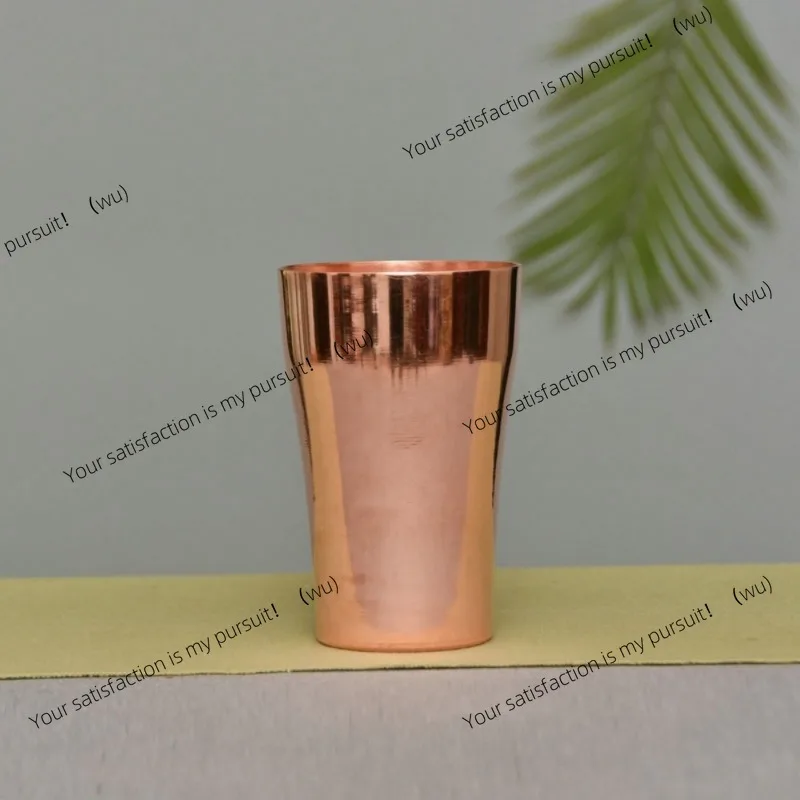 1PCS 400ML Handmade Pure Copper Retro Tea Water Cup Beer Cup Coffee Cup Travel