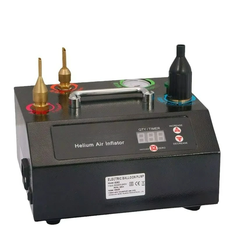

220 В 110 В гелиевый воздушный шар, электрический гелиевый воздушный насос для свадьбы, дня рождения, вечеринки, B363, воздушно-десантный инструмент