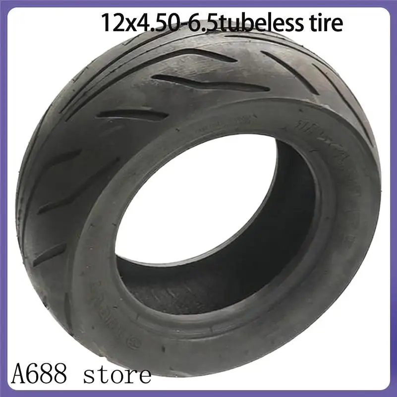 

Бескамерные износостойкие шины 12x4.50-6.5 (12 дюймов) для электросамокатов и мини-мотоциклов