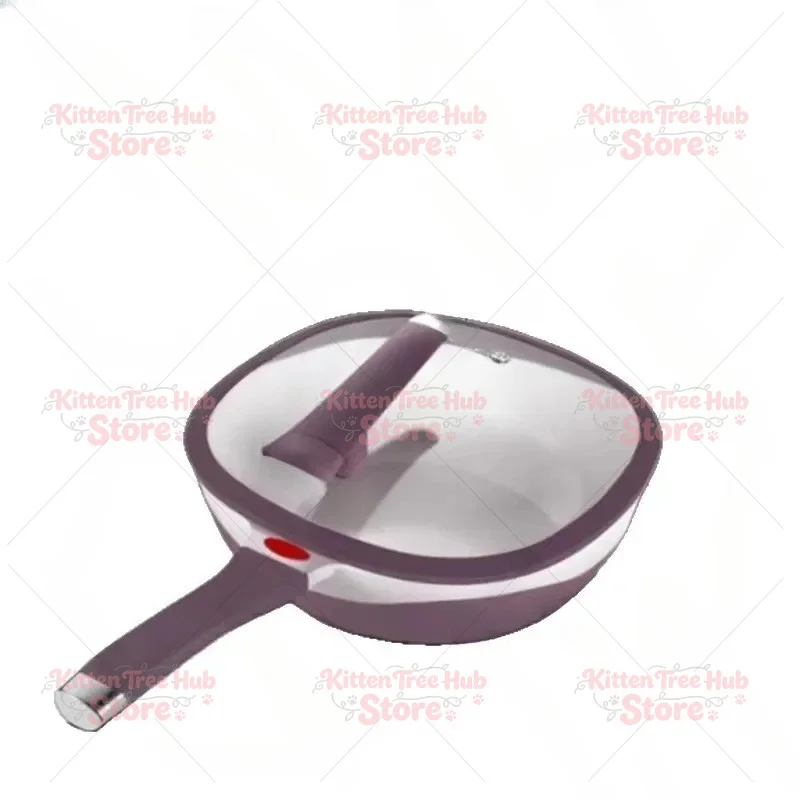 Titanium Ceramic Non Stick Pan Multi Functional, Large Capacity Thickened Cooking Pan