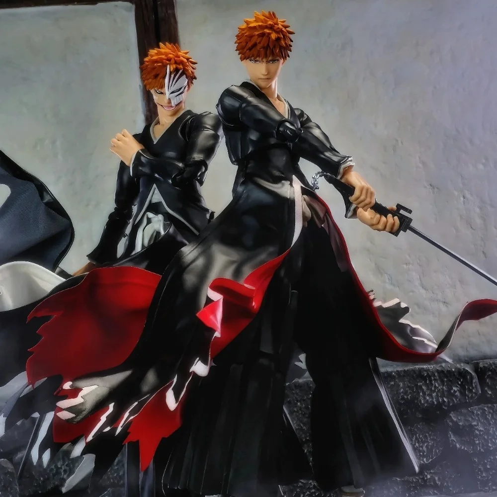[بدون شكل] SHF 1/12 مقياس ذكر الجندي Ichigo حرب الدم أنيمي الملابس التبعي الأبيض الأحمر بطانة صالح 6 بوصة عمل نموذج لجسم
