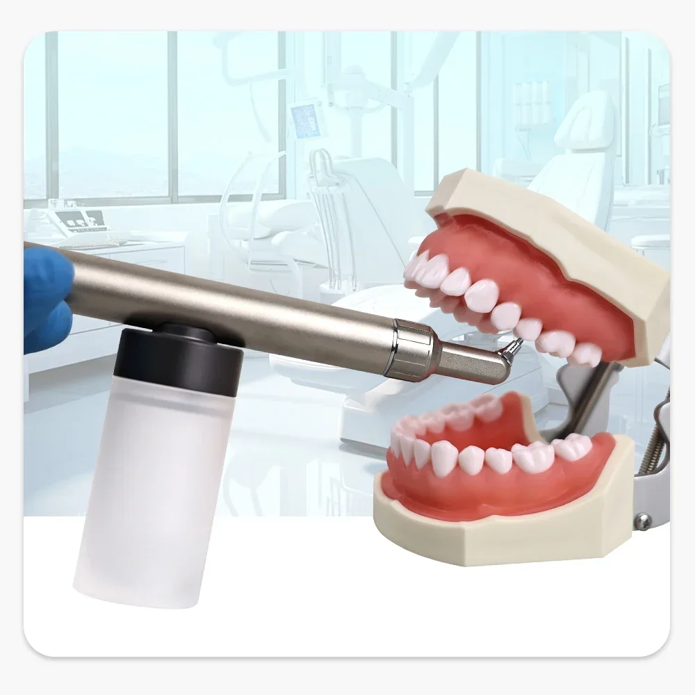 

Dental Aluminum Oxide Microblaster with Water Interface Microetcher Sandblasting Alumina Gun Air Abrasion Polisher Dentist Tools