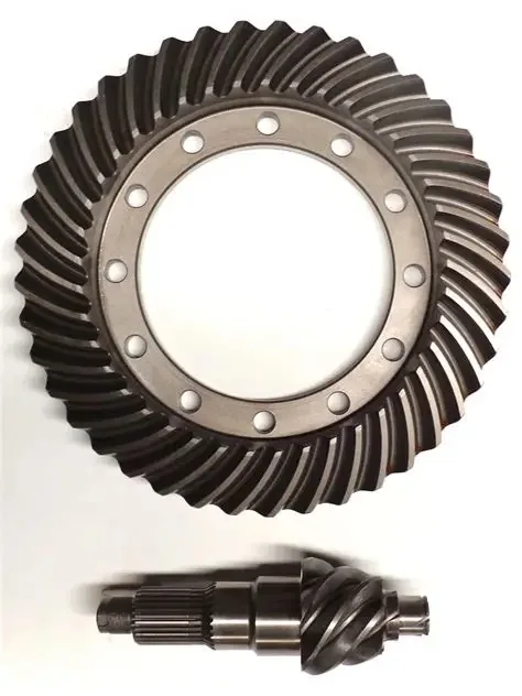 High Quality Factory Direct  Differential Spiral  Crown Wheel and Pinion Bevel Gear 10 SPLINE for DongFeng EQ1061 6*37 7*38 8*39