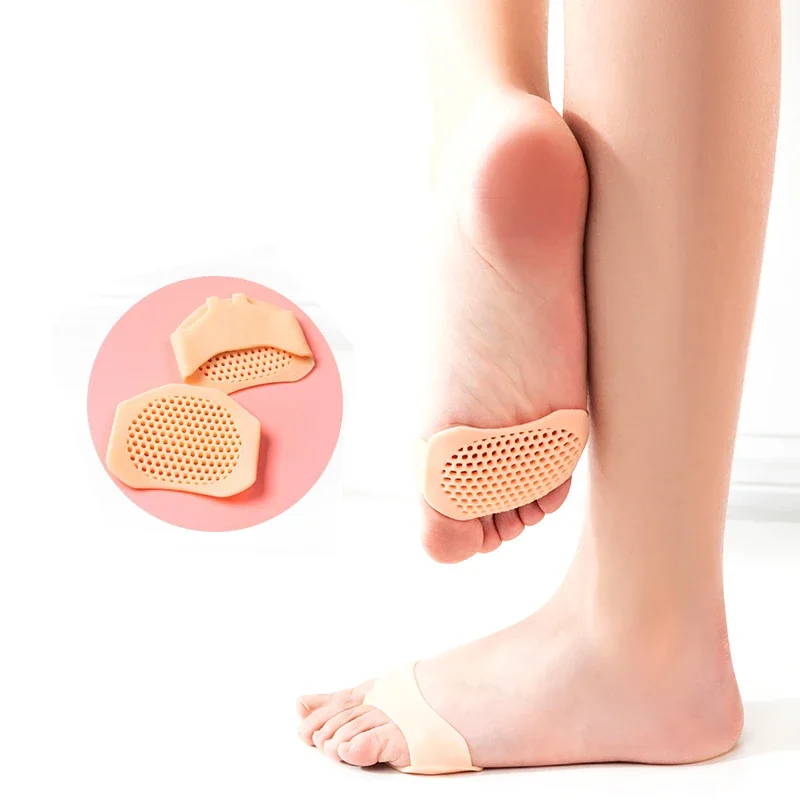 

1Pair Forefoot Insoles Silicone Honeycomb High Heel Shoes Pad Gel Insoles Breathable Health Care Shoe Insole Massage Shoe Insert