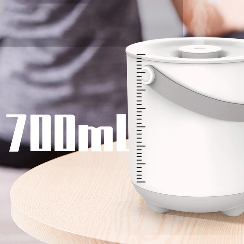 Luftbe feuchter für Schlafzimmer, Top-Fill-Ultraschall be feuchter mit warmem und kühlem Nebel, Mini-Luftbefeuchter-Diffusor