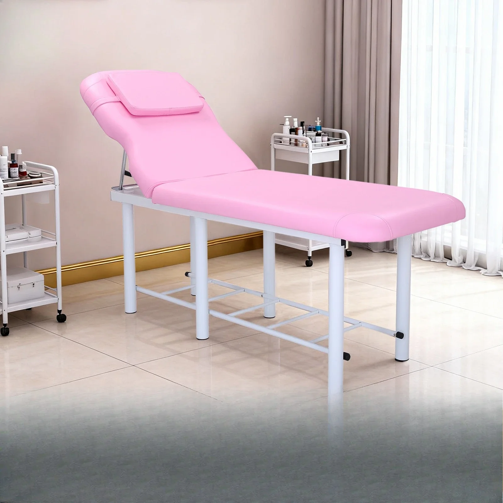 Beauty bed Spa massage bed Tattoo chair Adjustable facial spa bed Professional beautician Beauty chair