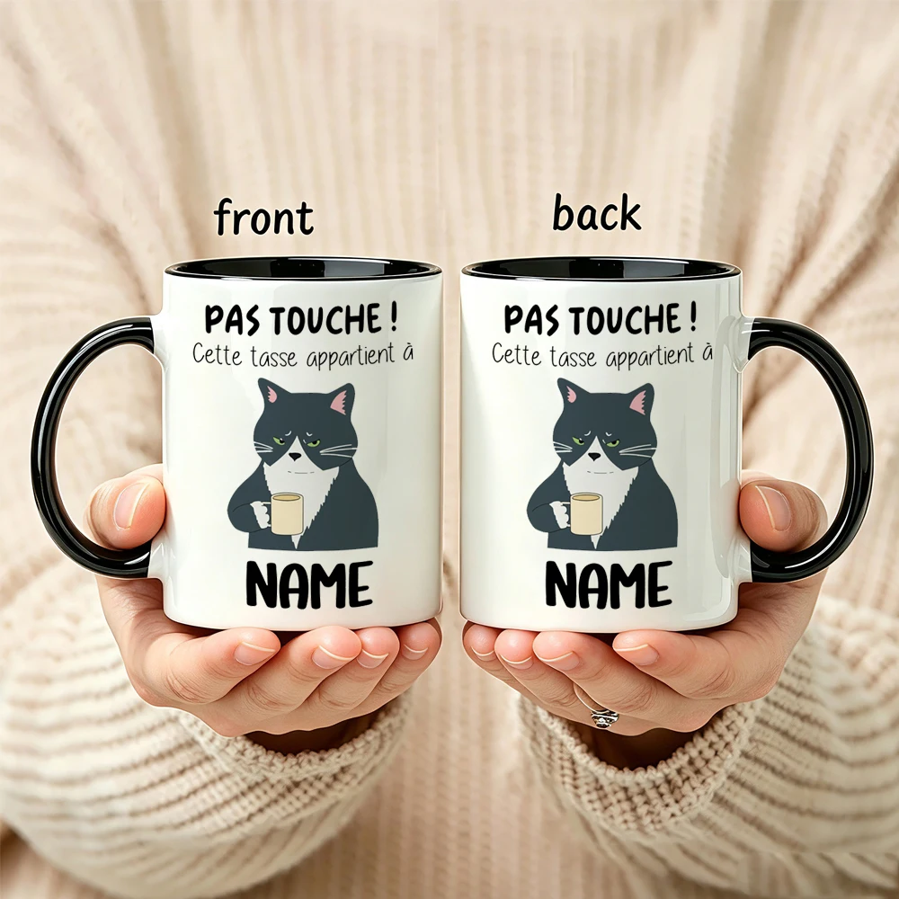 1 Custom French-Style Gift Mug – 