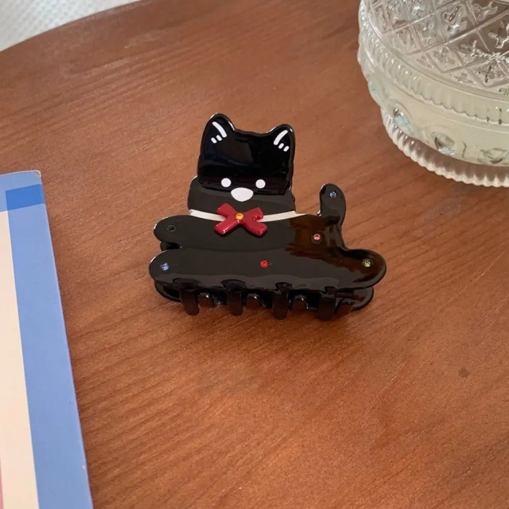 

Cute Pet Puppy Hair Claw Hairpin Headdress Animal Hair Clip Hair Accessories Korean Style Dog Shark Clip Daily