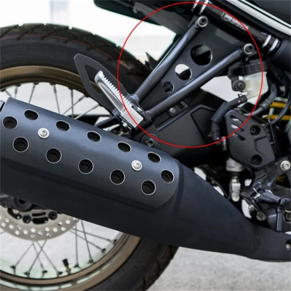 MTKRACING For YAMAHA XSR155 2019-2024 Motorcycle Rear Tripod Cover Rear Wheel Support Frame Side Cover