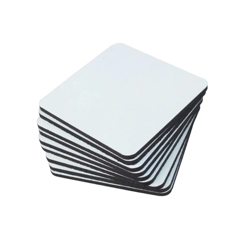 

20pcs/Lot 100x100mm Neoprene Coaster Sublimation Neoprene Coaster Blanks 5mm Thick Blank Neoprene coaster