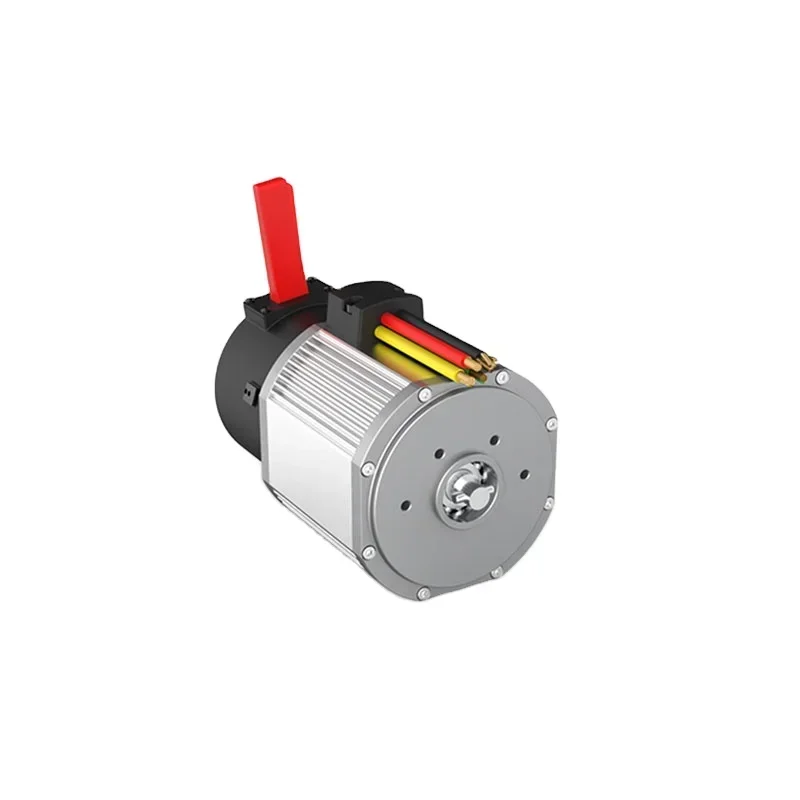 Motor sem escova 48V DC 1.5KW com freio, motor BLDC do codificador