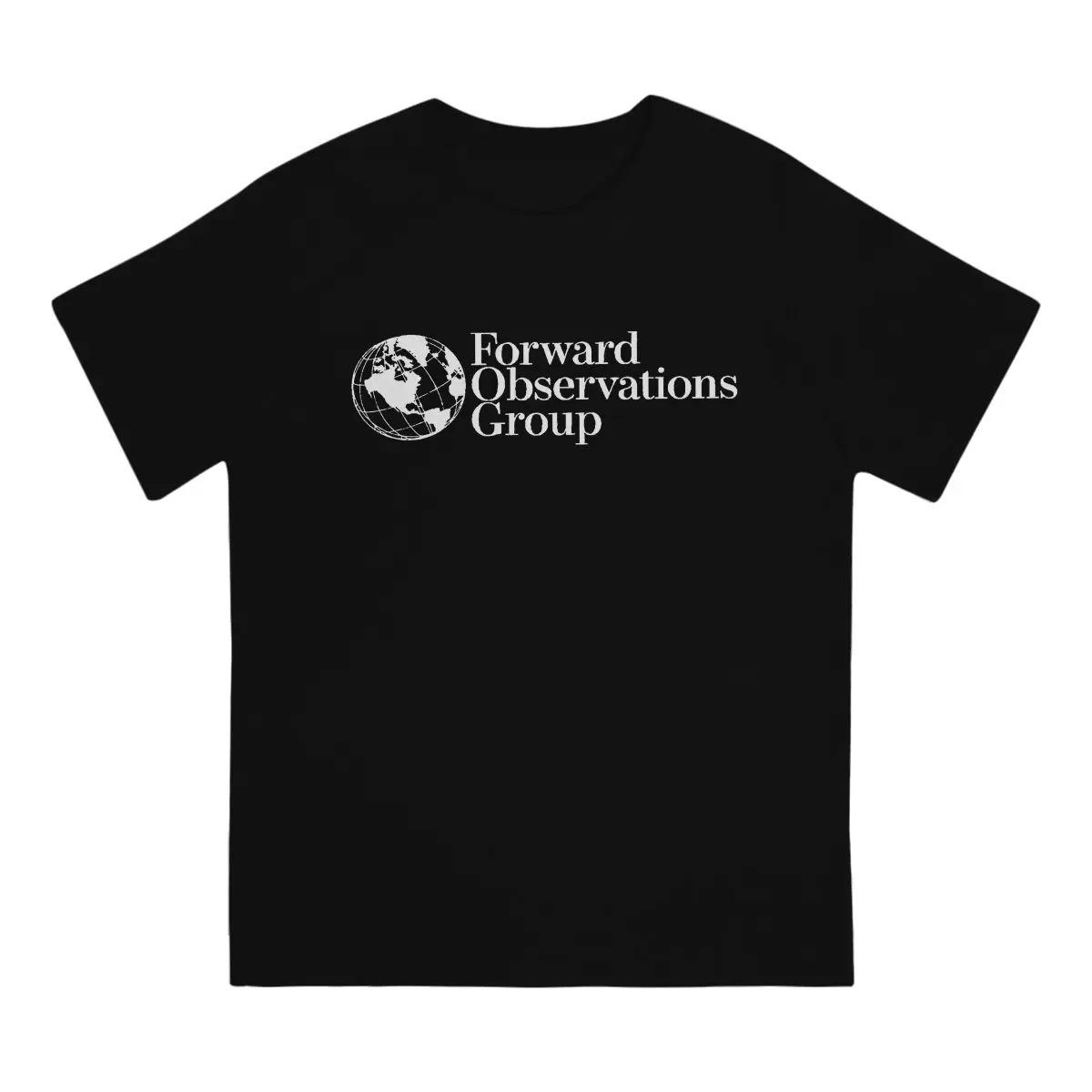 Forward Observations Group Earth T Shirt Harajuku Alternative Men's Tshirt O-Neck